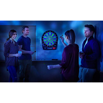 Viper Ion Electronic Dartboard with LED Lights and 48 Games