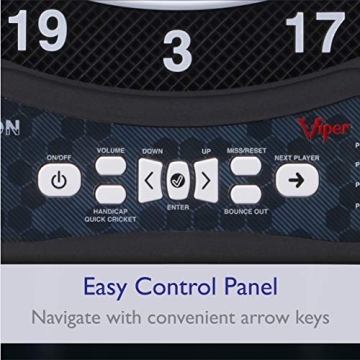 Viper Ion Electronic Dartboard with LED Lights and 48 Games