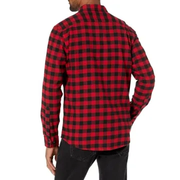 Amazon Essentials Men’s Slim-Fit Plaid Flannel Shirt