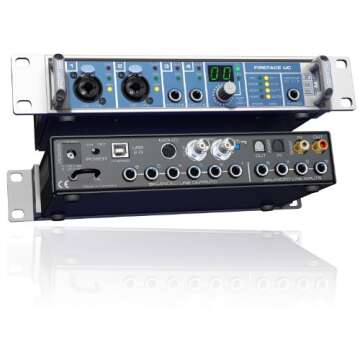 RME Fireface UC Hi-Performance USB 2.0 High Speed Audio Interface, 24 Bit/192 KHz, 36-Channel