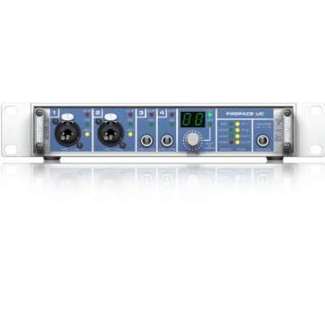 RME Fireface UC Hi-Performance USB 2.0 High Speed Audio Interface, 24 Bit/192 KHz, 36-Channel