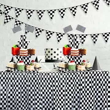 3 Tier Race Car Cupcake Stand for Parties