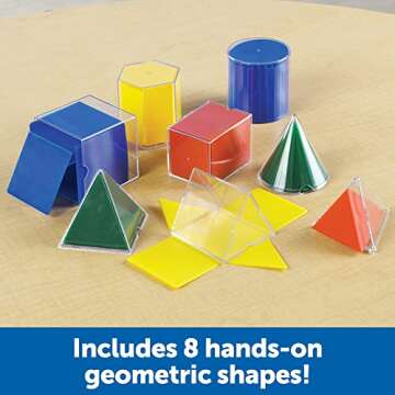 Learning Resources Folding Geometric Shapes Set for Kids