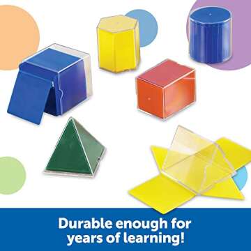 Learning Resources Folding Geometric Shapes Set for Kids