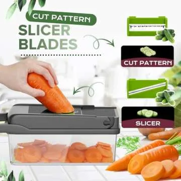 Raipeu 14-in-1 Vegetable Chopper for Quick Meal Prep