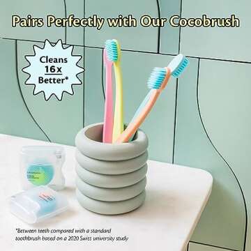 Cocofloss Woven Dental Floss - Dentist-Designed and Kid-Friendly