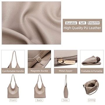 Montana West Women's Hobo Bag Set - Stylish & Soft