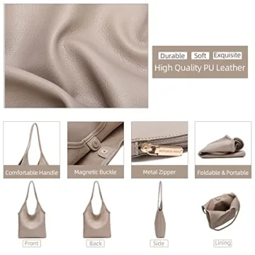 Montana West Women's Hobo Bag Set - Stylish & Soft