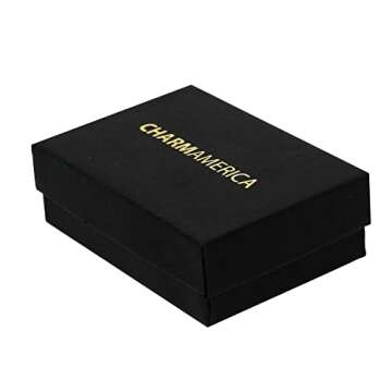 CA CHARMAMERICA Gold Sand Dollar Charm - 10 Karat Solid Gold - Sand Dollar Pendant - Beach Jewelry (Large)