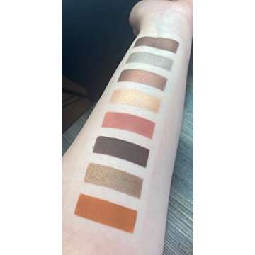 Makeup Swatch Sticker Stencil, 6 Pack of Vinyl Swatch Stencils, Makeup Artist Supplies, Beauty Supply