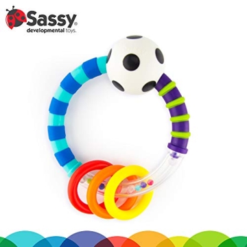 Sassy Ring Rattle - Developmental Toy for Babies