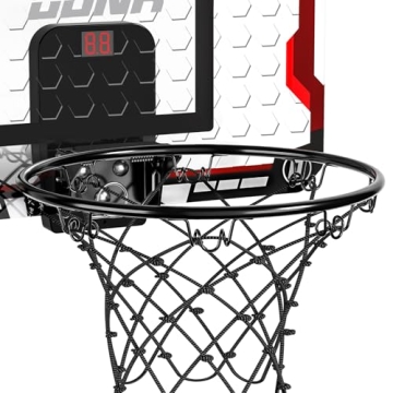 TEMI Basketball Hoop with Scoreboard for Kids Indoor Fun