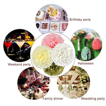 Pistha 30 PCS Bachelorette Party Decorations Set - Glam Up Your Celebration