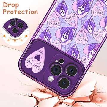 JoySolar iPhone 13 Pro Case with Makeup Mirror