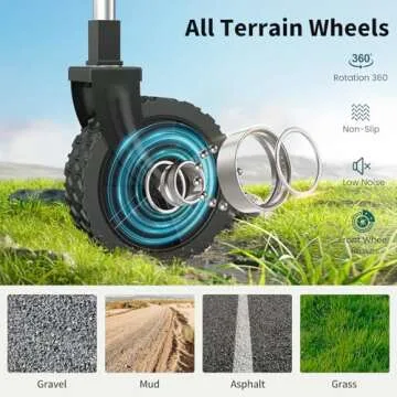 SMUG Collapsible Wagon Cart for Shopping and Outdoor Use