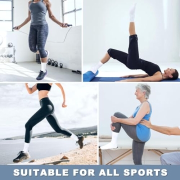 AGUTIUN Non-Slip Yoga Socks - 3 Pairs for Women