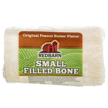 Redbarn Small Filled Dog Bones - Long Lasting Chew Treat