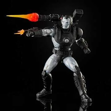 Marvel Hasbro Legends Series 6-inch Collectible Action Figure Deluxe War Machine Toy, Premium Design and 8 Accessories