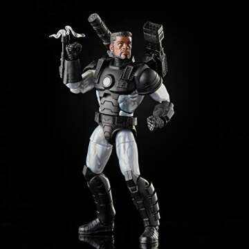 Marvel Hasbro Legends Series 6-inch Collectible Action Figure Deluxe War Machine Toy, Premium Design and 8 Accessories