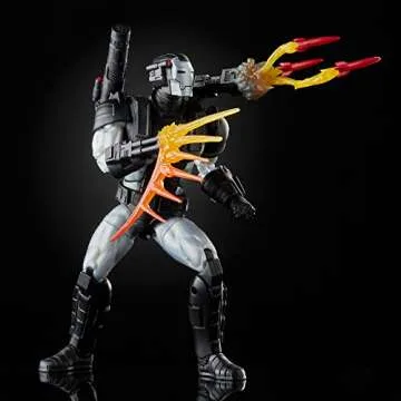 Marvel Hasbro Legends Series 6-inch Collectible Action Figure Deluxe War Machine Toy, Premium Design and 8 Accessories