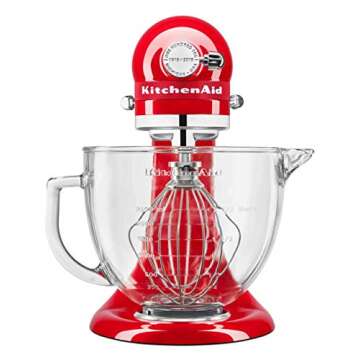 KitchenAid Passion Red Queen of Hearts 5 Qt Mixer