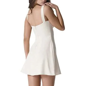 Women Cami Mini Dress Sexy Sleeveless Bodycon Mini Dress Backless Short Dress E Girl Clubwear