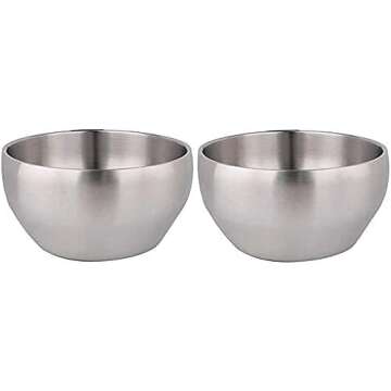 IMEEA Insulated Bowl Set - Double Wall Stainless Steel