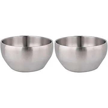 IMEEA Insulated Bowl Set - Double Wall Stainless Steel