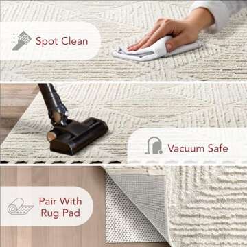 nuLOOM Kerry Geometric Area Rug for Living Room