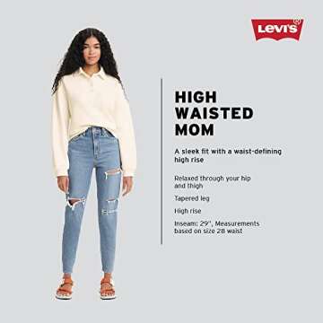 Shop Levi's Women's High Waisted Jeans for Chic Comfort