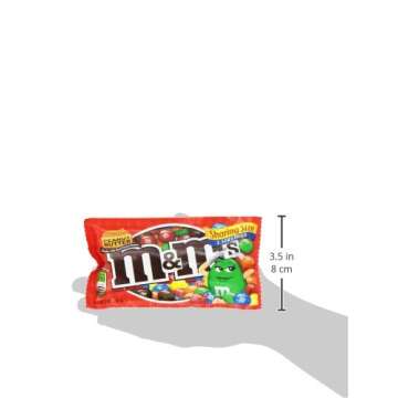 M&M'S Peanut Butter Chocolate Candy Sharing Size Perfect Treat