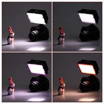 Neewer 4X 160 LED Light kit Dimmable Ultra High Power Panel Lighting Kit,Includes:(4) CN-160 Light+(4) 5.9"x6.7"/15x17cm Softbox+(4) Battery Replacement+(4) 6ft/190cm Light Stand+(1) Bag