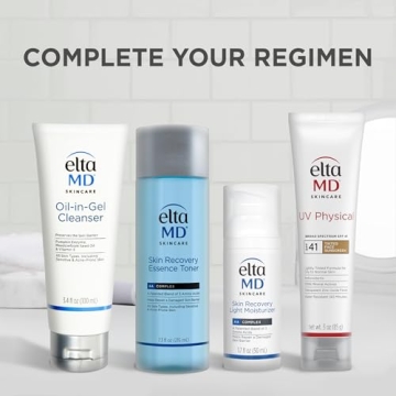 EltaMD UV Physical Tinted Mineral Sunscreen for Face - SPF 41 Tinted Sunscreen for Face, 100% Mineral, 3.0 oz Tube