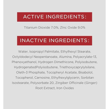 EltaMD UV Physical Tinted Mineral Sunscreen for Face - SPF 41 Tinted Sunscreen for Face, 100% Mineral, 3.0 oz Tube