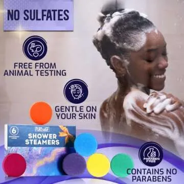 Aromatherapy Shower Steamers for Stress Relief Experience