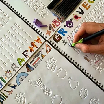 Groove Calligraphy Reusable Notebooks - Fun, Educational, and Innovative for Developing Letter Tracing and Writing Skills