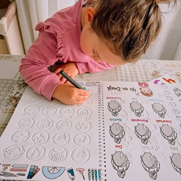 Groove Calligraphy Reusable Notebooks - Fun, Educational, and Innovative for Developing Letter Tracing and Writing Skills