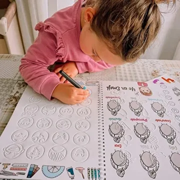 Groove Calligraphy Reusable Notebooks - Fun, Educational, and Innovative for Developing Letter Tracing and Writing Skills