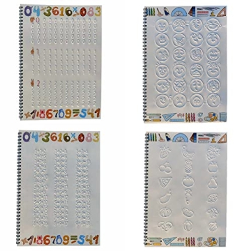 Groove Calligraphy Reusable Notebooks - Fun, Educational, and Innovative for Developing Letter Tracing and Writing Skills