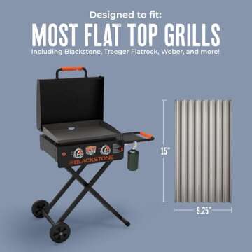 Universal Grill Grate: Perfect for Flat Top Grills!