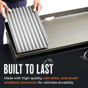 Universal Grill Grate: Perfect for Flat Top Grills!
