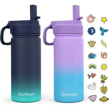 Kids Stainless Steel Water Bottle for School Use