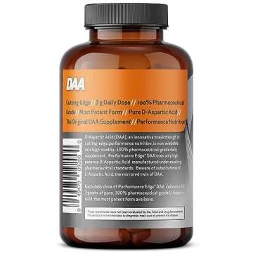 Performance Edge DAA D-Aspartic Acid for Men's Health