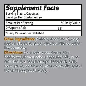 Performance Edge DAA D-Aspartic Acid for Men's Health