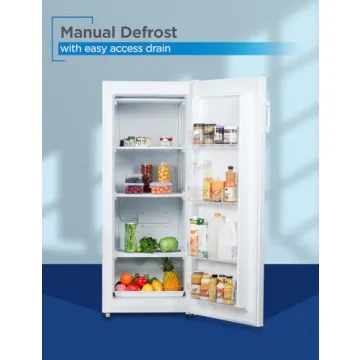 BLACK+DECKER 10 Cu. Ft. Upright Freezer – Extra Storage Solution