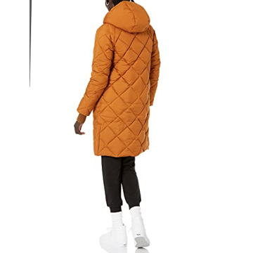 Women's Quilted Hooded Winter Coat Perfect for Cold Days
