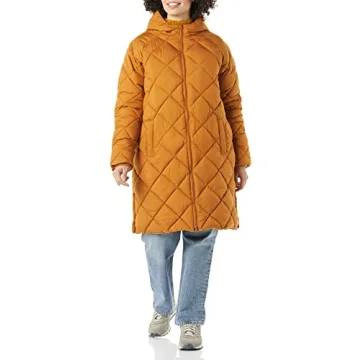 Women's Quilted Hooded Winter Coat Perfect for Cold Days