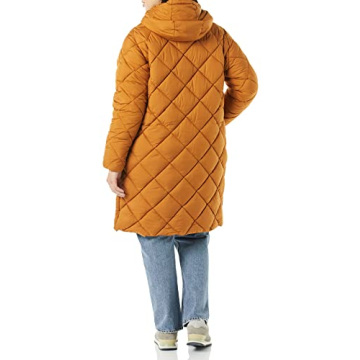 Women's Quilted Hooded Winter Coat Perfect for Cold Days