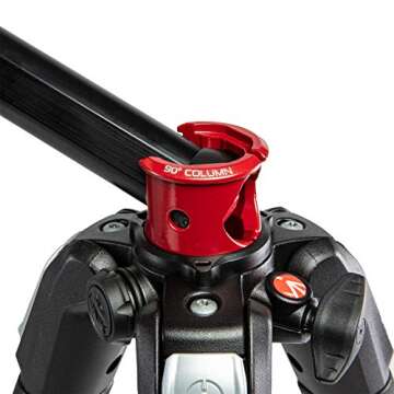 Manfrotto MT055XPRO3 Aluminum 3-Section Tripod Kit w/MHXPRO3W X-PRO 3-Way Head w/Retractable Levers and Friction Controls, Bundled with Two ZAYKiR Quick Release Plates