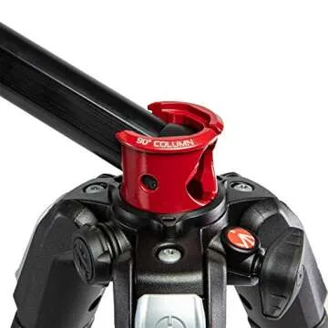 Manfrotto MT055XPRO3 Aluminum 3-Section Tripod Kit w/MHXPRO3W X-PRO 3-Way Head w/Retractable Levers and Friction Controls, Bundled with Two ZAYKiR Quick Release Plates